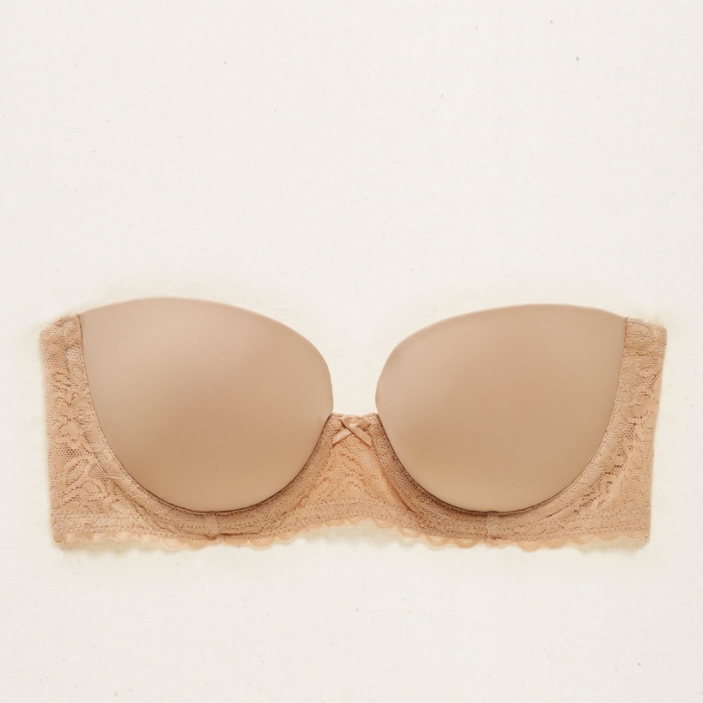 Aerie Real Happy Strapless Push Up Bra